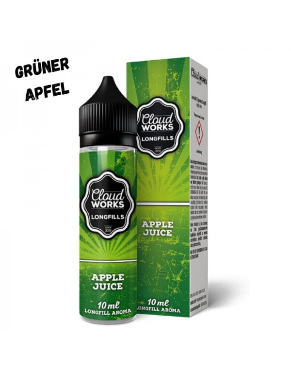 Apple Juice Aroma 10ml Cloudworks Overdosed