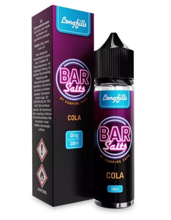 Cola Aroma 10ml Bar Salts by Vampire Vape