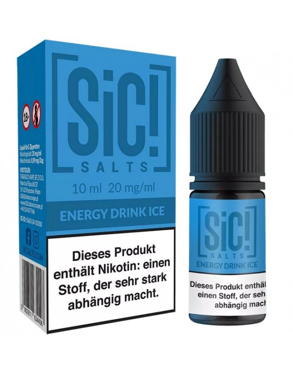 Energy Drink Ice Nikotinsalz Liquid 10ml SIC