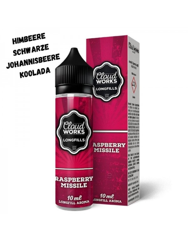 Raspberry Missle Aroma 10ml Cloudworks Overdosed