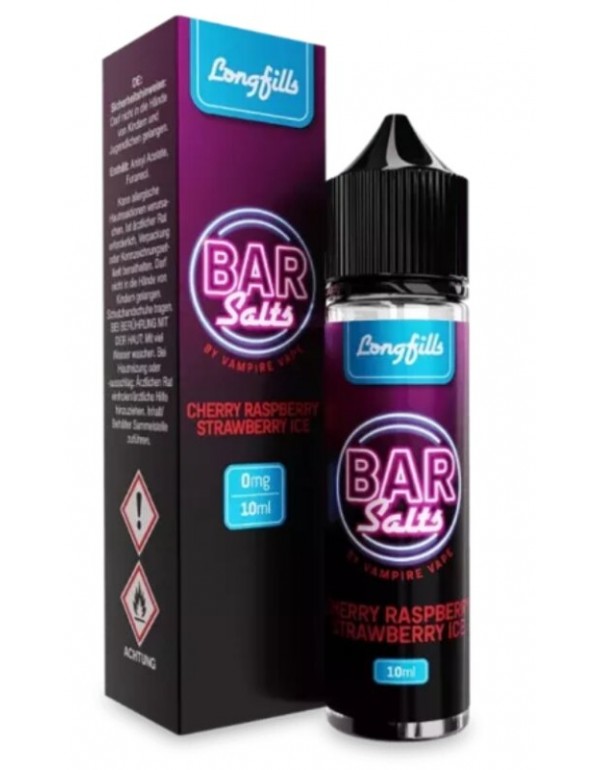 Cherry Raspberry Strawberry Ice Aroma 10ml Bar Sal...