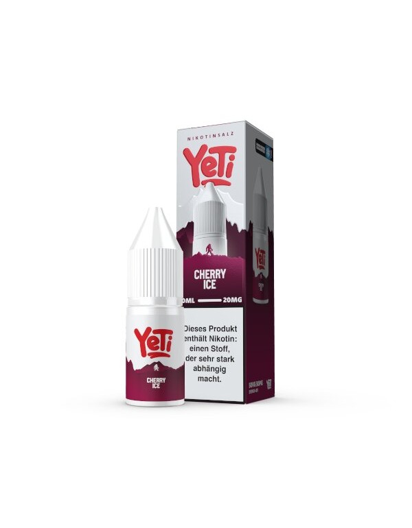 Cherry Ice Nikotinsalz Liquid 10 ml Yeti Summit