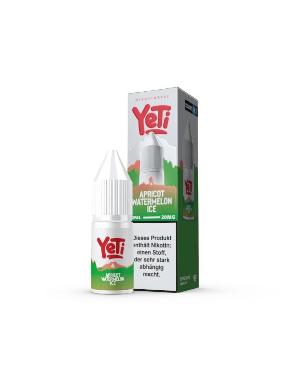 Apricot Watermelon Nikotinsalz Liquid 10 ml Yeti S...