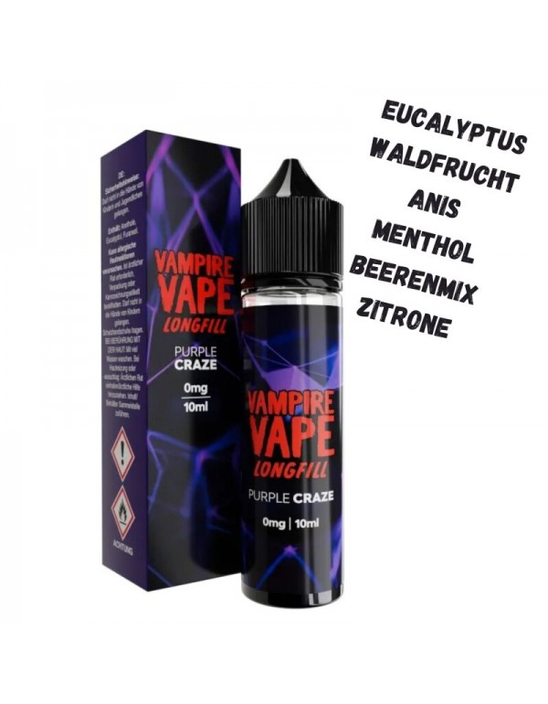 Purple Craze Aroma 10ml Vampire Vape