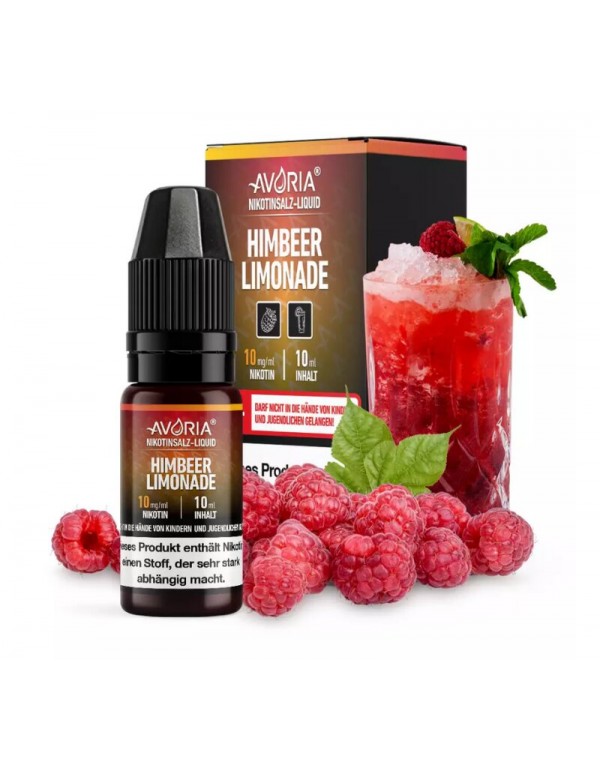 Himbeer Limonade Nikotinsalz Liquid 10ml Avoria