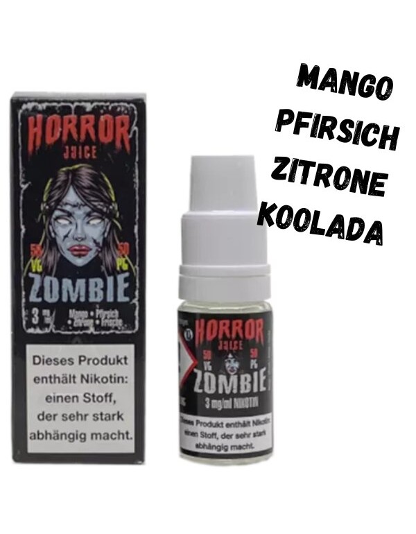 Zombie Liquid 10ml Horror Juice