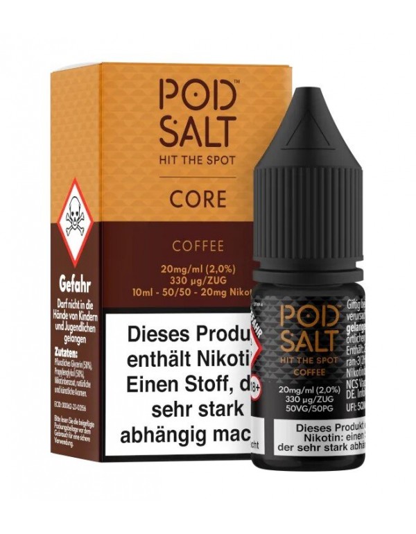 Coffee Nikotinsalz Liquid 10ml Pod Salt