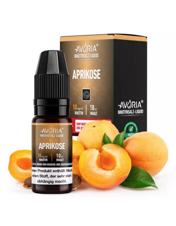 Aprikose Nikotinsalz Liquid 10ml Avoria