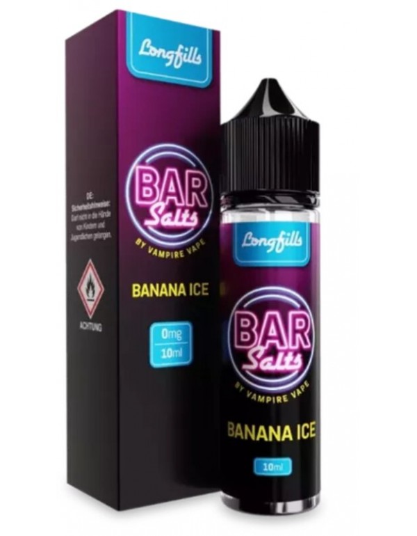 Banana Ice Aroma 10ml Bar Salts by Vampire Vape