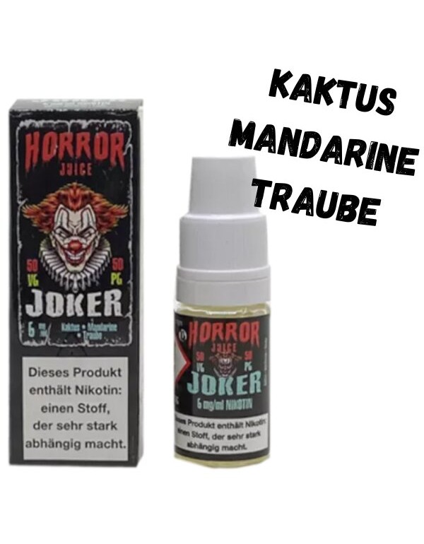 Joker Liquid 10ml Horror Juice