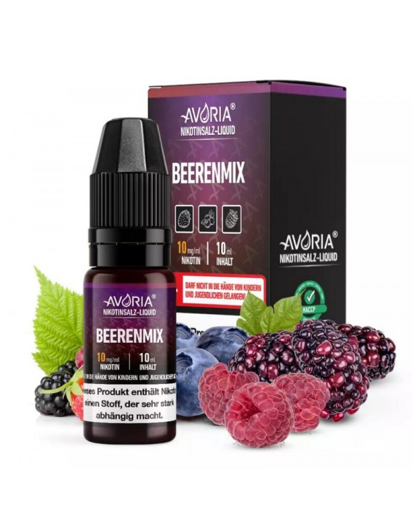 Beerenmix Nikotinsalz Liquid 10ml Avoria