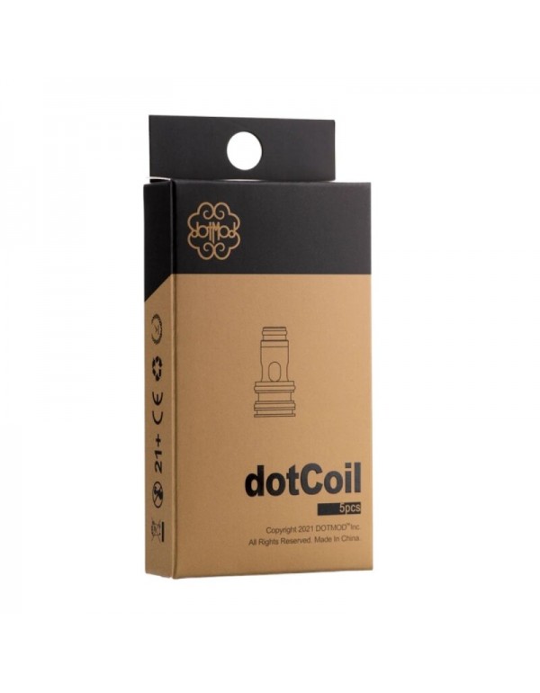 dotAIO V2 Mesh Verdampferkopf 5 Stück DotMod