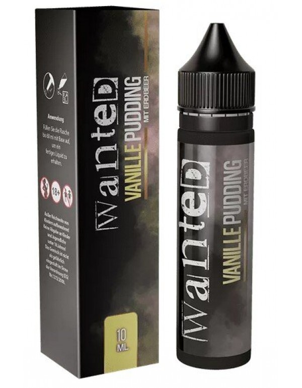 Vanillepudding Erdbeere Aroma 10ml Wanted Overdose...