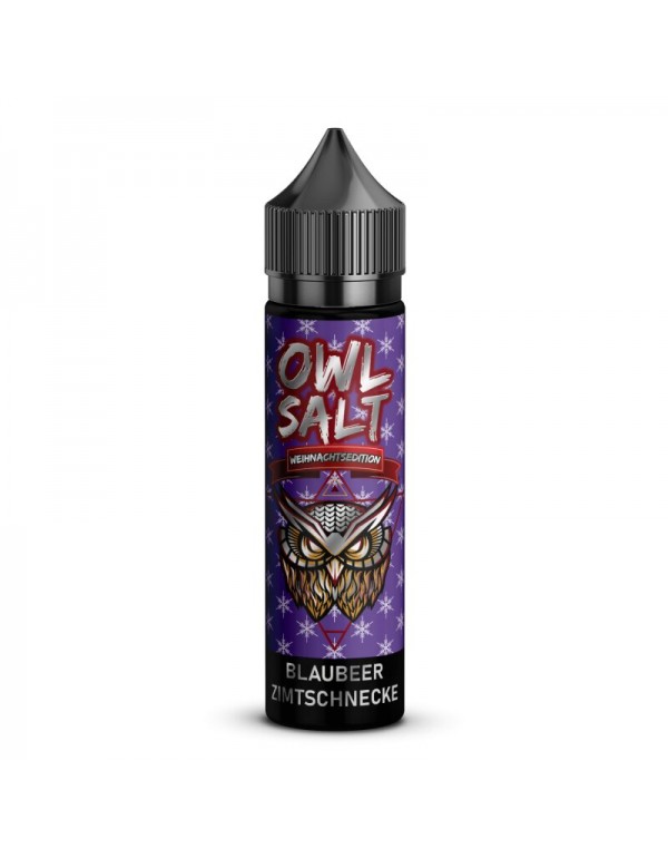 Blaubeer Zimtschnecke Aroma 10ml Owl Salt