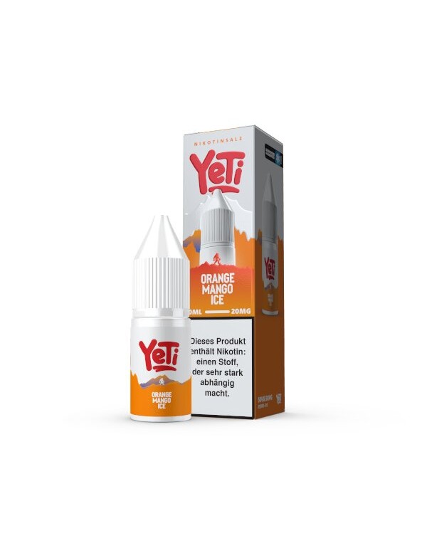 Orange Mango Ice Nikotinsalz Liquid 10 ml Yeti Sum...