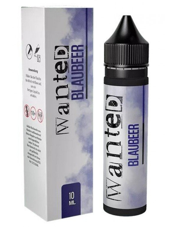 Blaubeer Aroma 10ml Wanted Overdosed