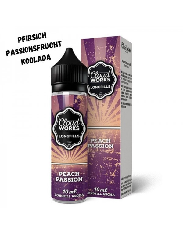 Peach Passion Aroma 10ml Cloudworks Overdosed