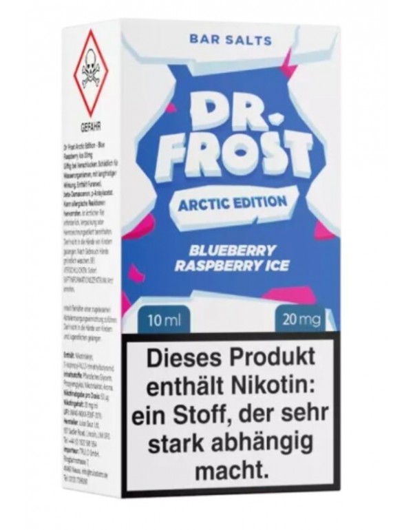 Blue Raspberry Ice Nikotinsalz Liquid 10ml Dr. Fro...