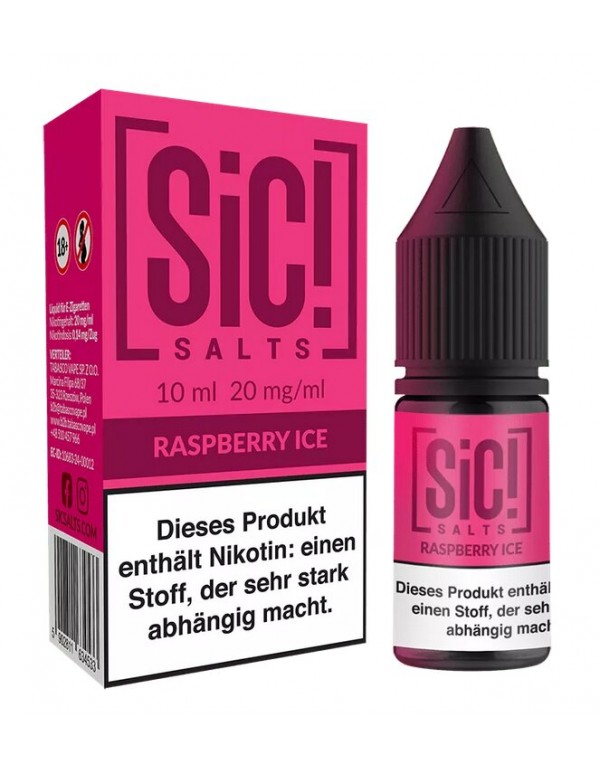 Raspberry Ice Nikotinsalz Liquid 10ml SIC