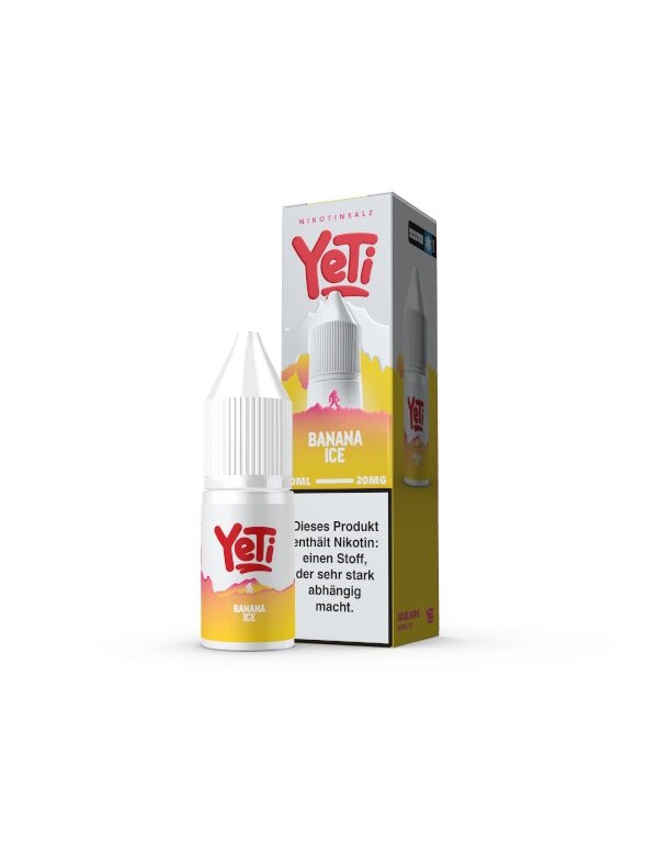 Banana Ice Nikotinsalz Liquid 10 ml Yeti Summit