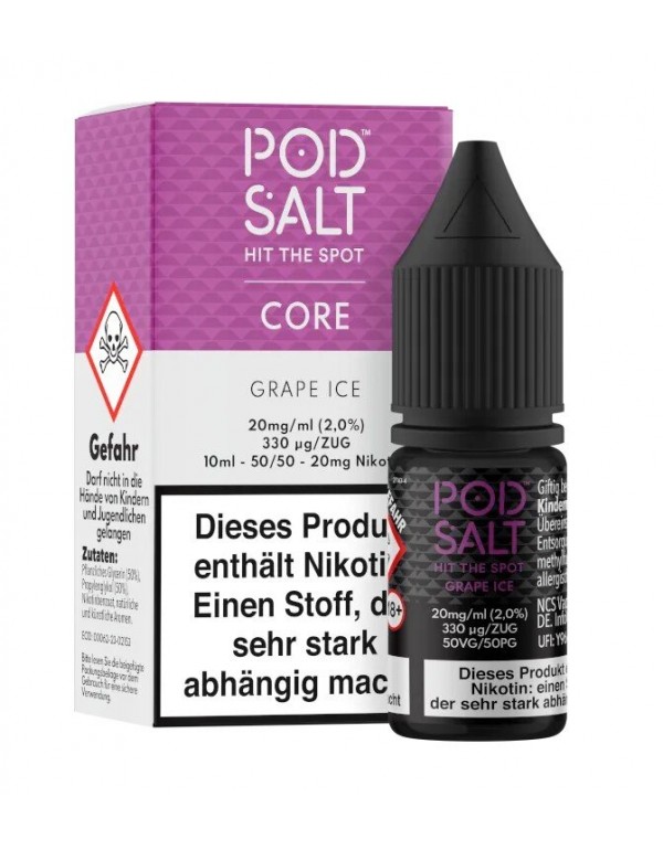 Grape Ice Nikotinsalz Liquid 10ml Pod Salt