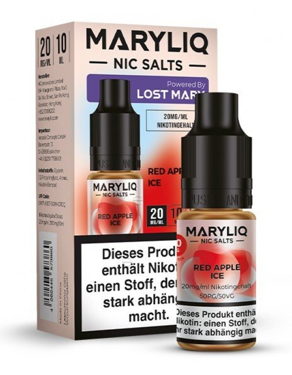 Red Apple Ice Nikotinsalz Liquid 10ml Maryliq