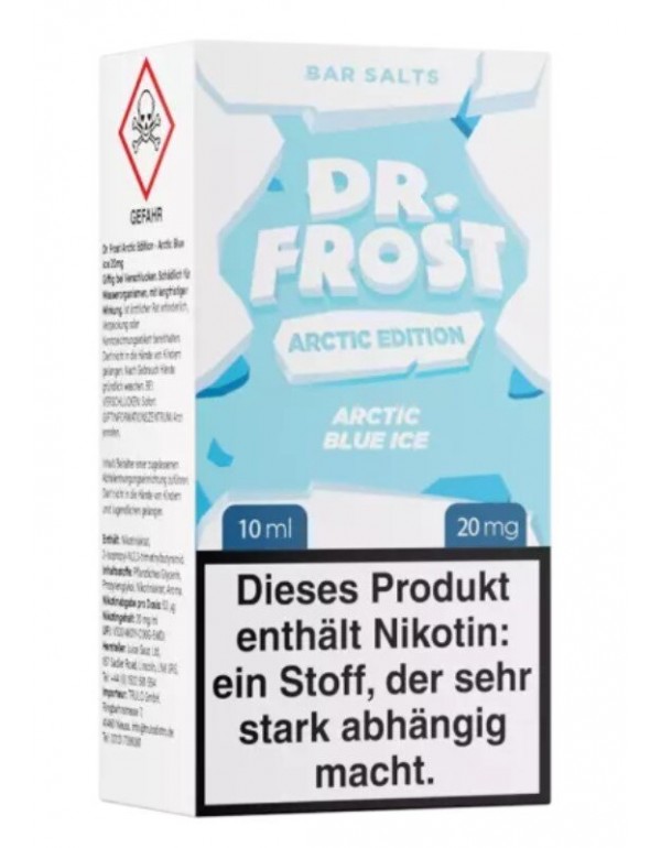 Arctic Blue  Ice Nikotinsalz Liquid 10ml Dr. Frost...