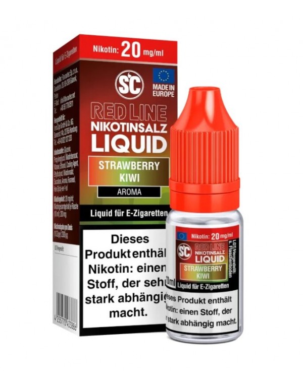 Strawberry Kiwi Nikotinsalz Liquid SC Red Line