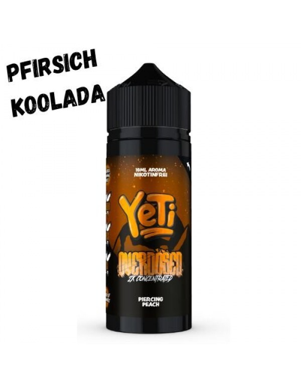 Piercing Peach Aroma 10ml Yeti Overdosed