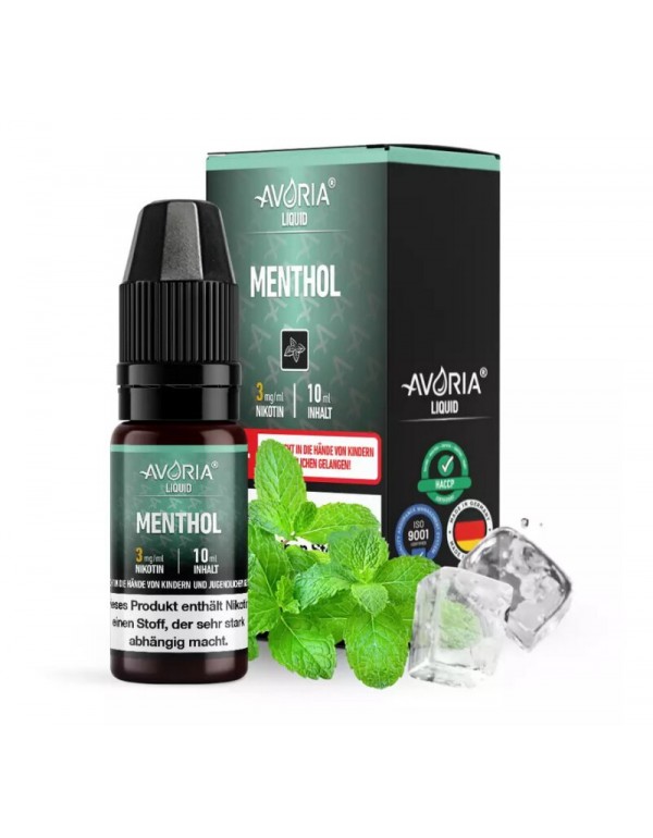 Menthol Liquid 10ml Avoria