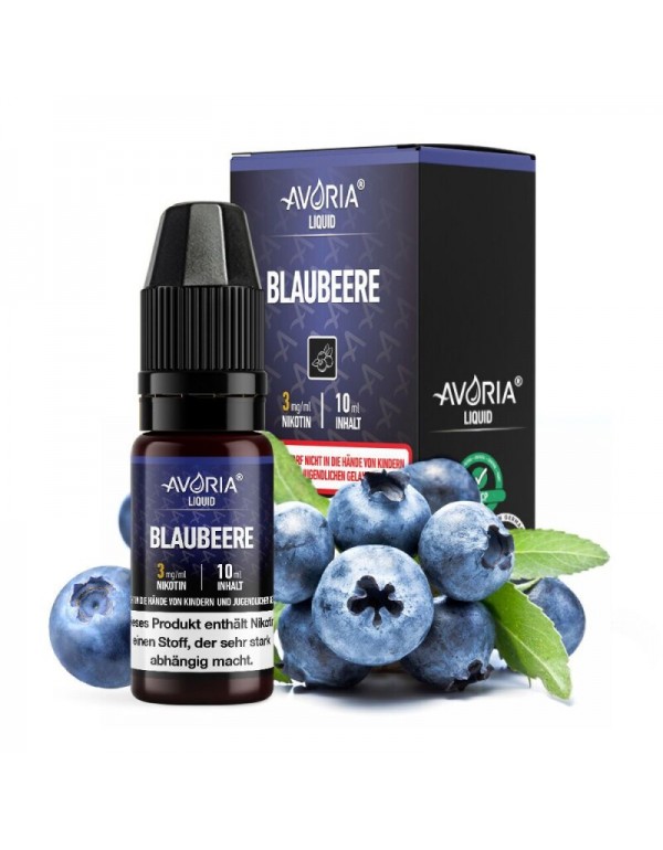 Blaubeere Liquid 10ml Avoria