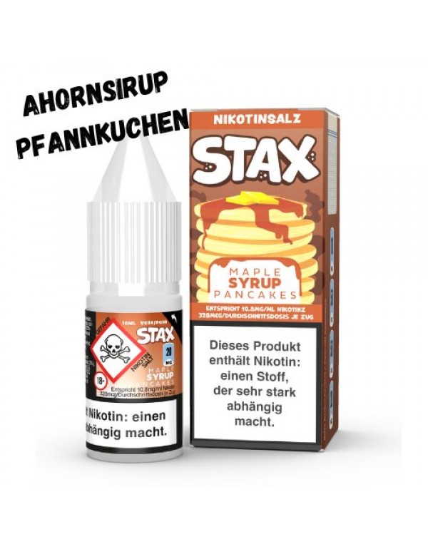 Maple Syrup Pancakes Nikotinsalz Liquid 10ml Strap...