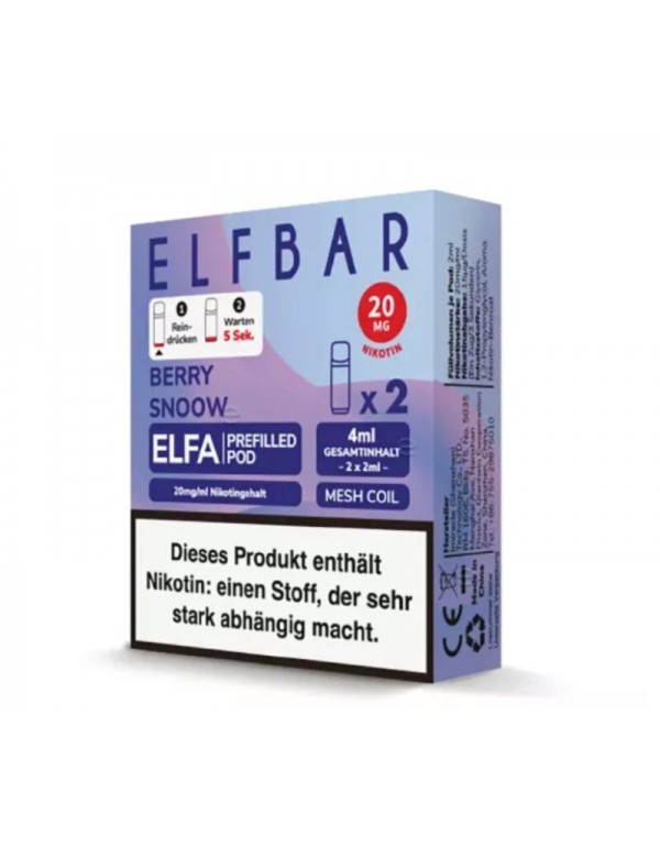 Berry Snow Elfa Pod 2 Stück