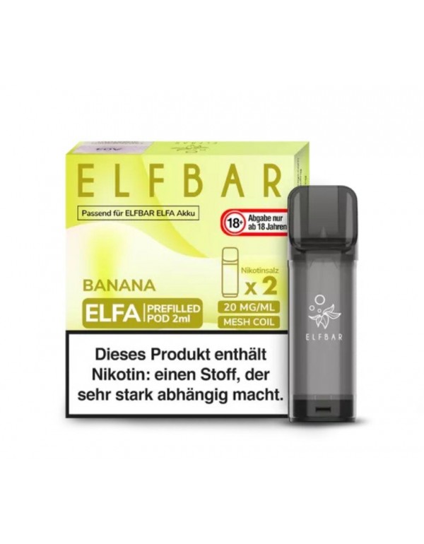 Banane Elfa Pod 2 Stück