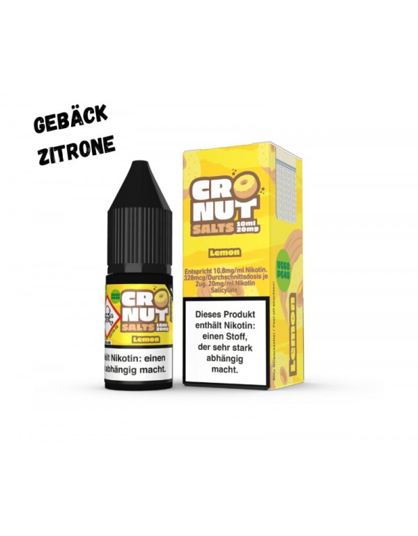 Lemon Nikotinsalz Liquid 10ml Cronut