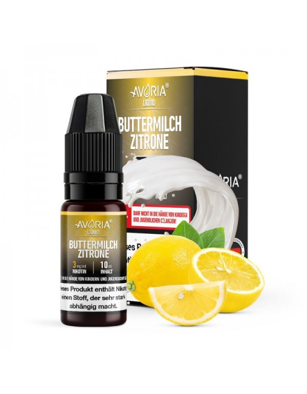 Buttermilch Zitrone Liquid 10ml Avoria