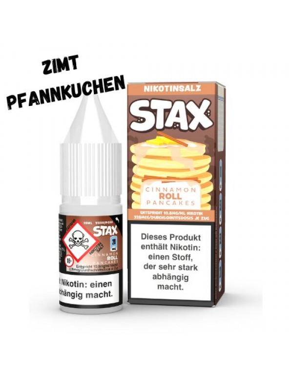 Cinnamon Roll Pancakes Nikotinsalz Liquid 10ml Str...