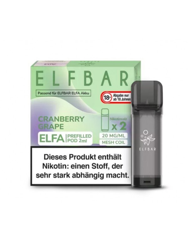 Cranberry Grape Elfa Pod 2 Stück