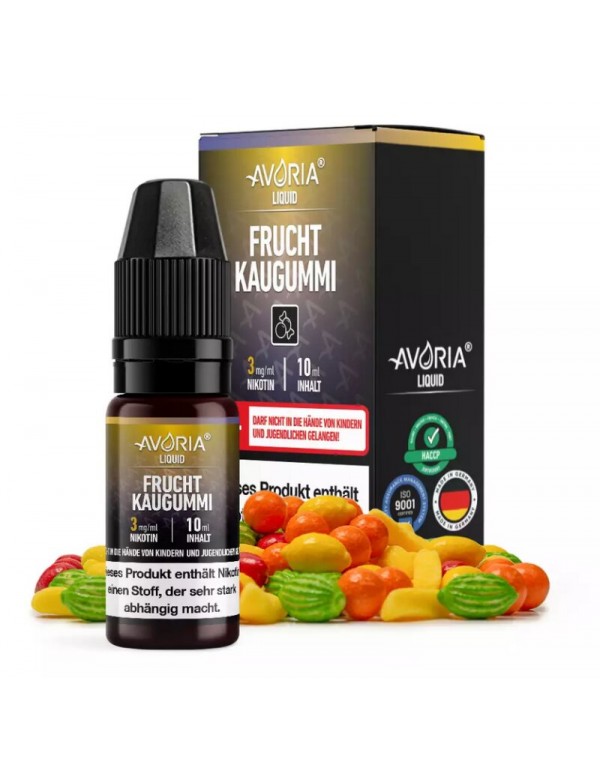 Fruchtkaugummi Liquid 10ml Avoria