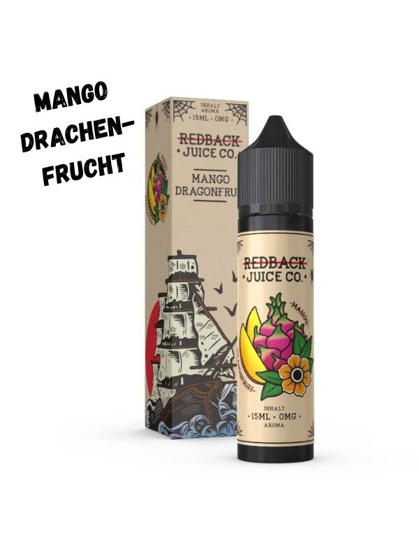 Mango Dragonfruit Aroma 15ml Redback Juice Co