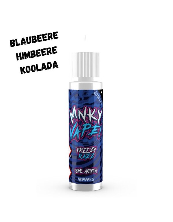 Freezy Razz Aroma 10ml MNKY Vape!