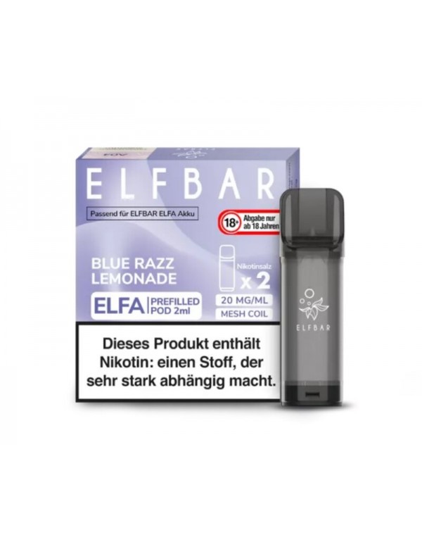 Blue Razz Lemonade Elfa Pod 2 Stück