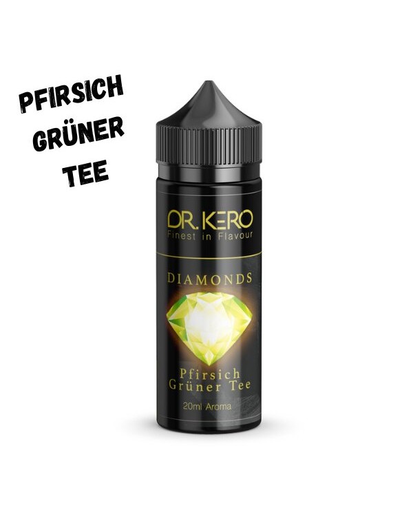 Pfirsich Grüner Tee Aroma 10ml Dr. Kero Diamonds