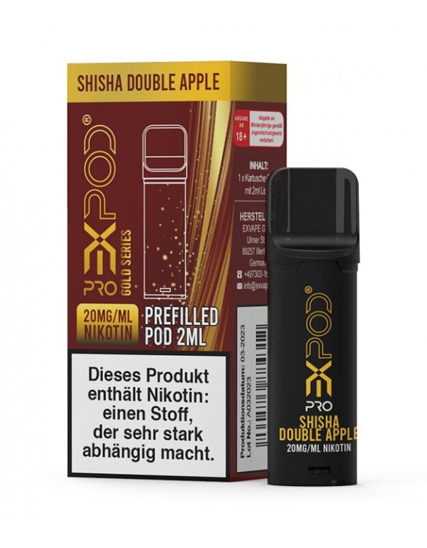 Shisha Double Apple Expod Pro Pod