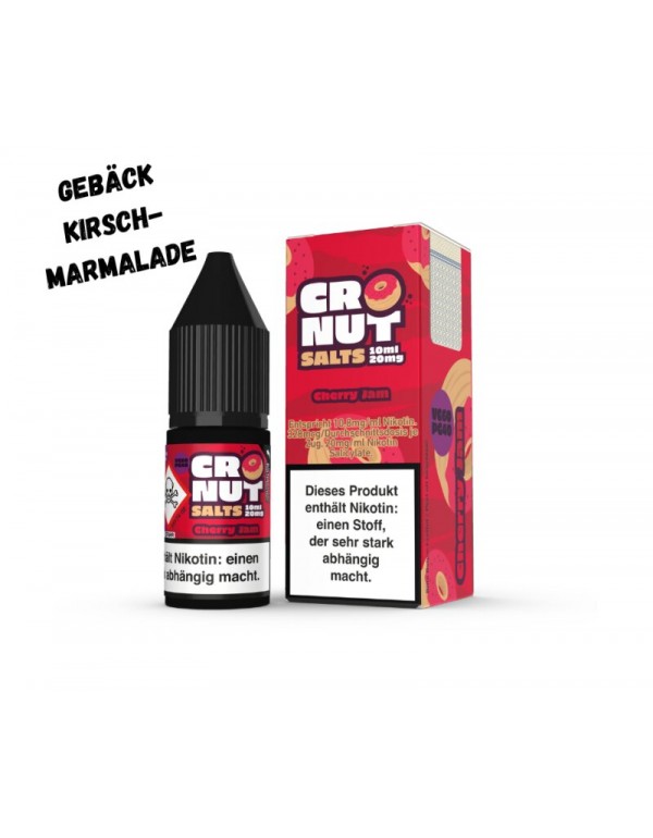 Cherry Jam Nikotinsalz Liquid 10ml Cronut