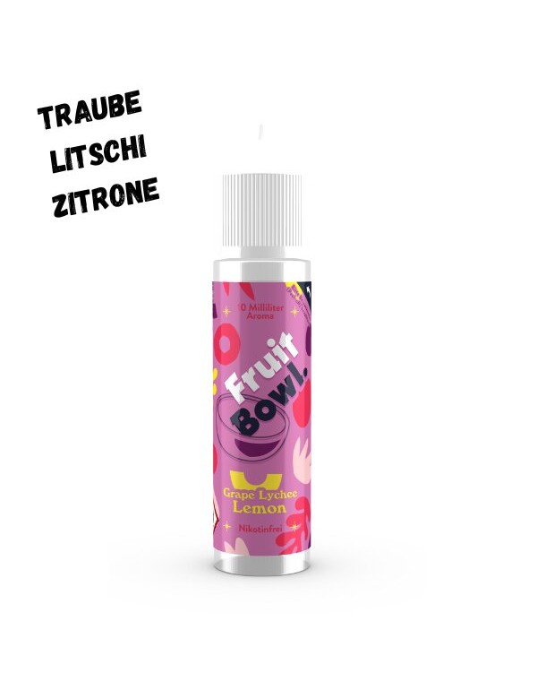 Grape Lychee Lemon Aroma 10ml Fruit Bowl