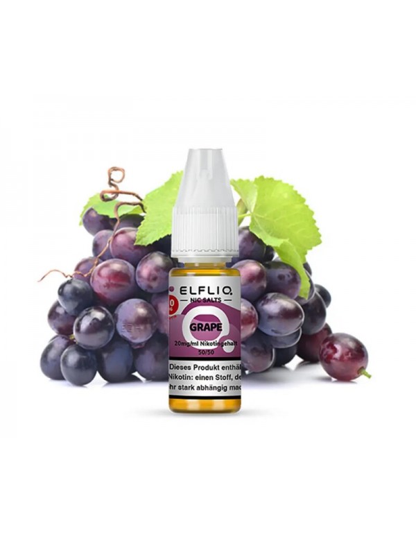 Grape Nikotinsalz Liquid 10ml Elfliq