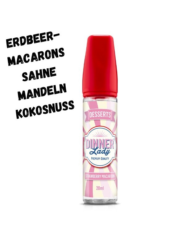 Strawberry Macaroon Aroma 20ml Dinner Lady