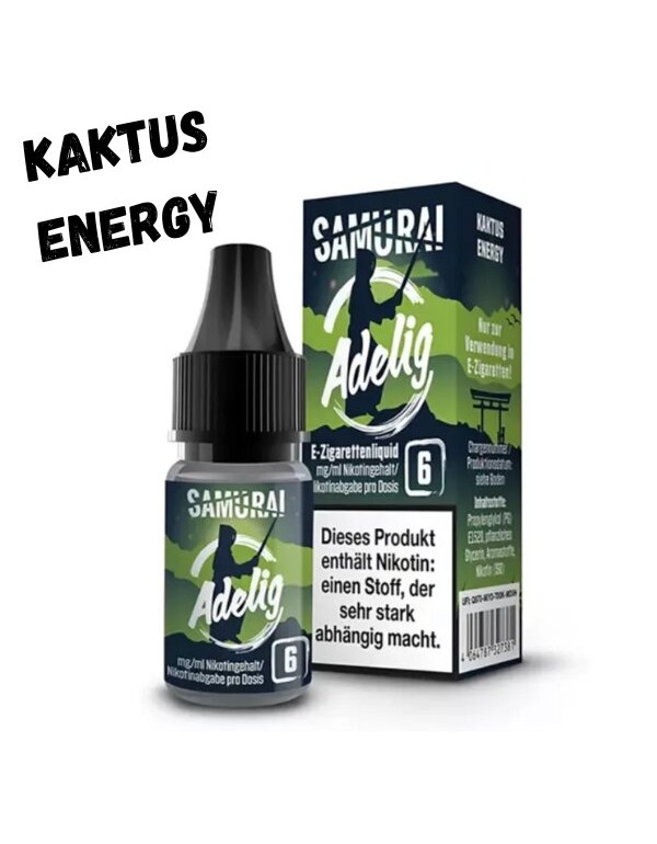 Adelig Liquid 10ml Samurai Vaping