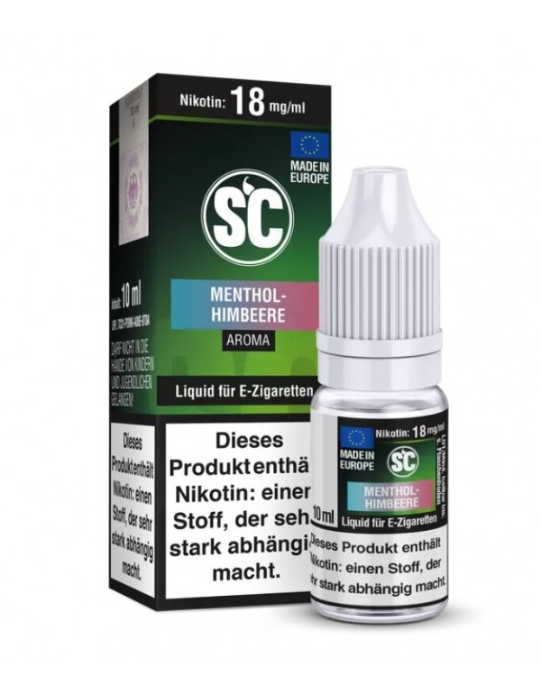 Menthol-Himbeere Liquid 10ml SC